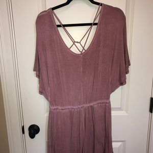 Comfy Pink Romper